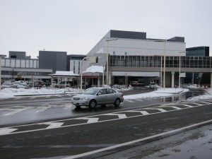 Snow at New Chitose Airport