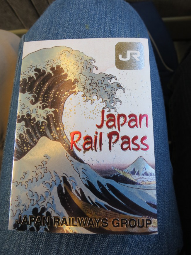 Japan Rail Pass wallet