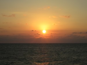 Sunset from Café del Mar