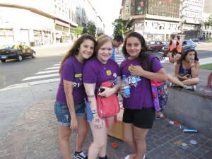 Just another day in the life of a few porteñitas