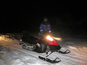 Snowmobiling